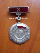 Medal X-lecia Polski Ludowej